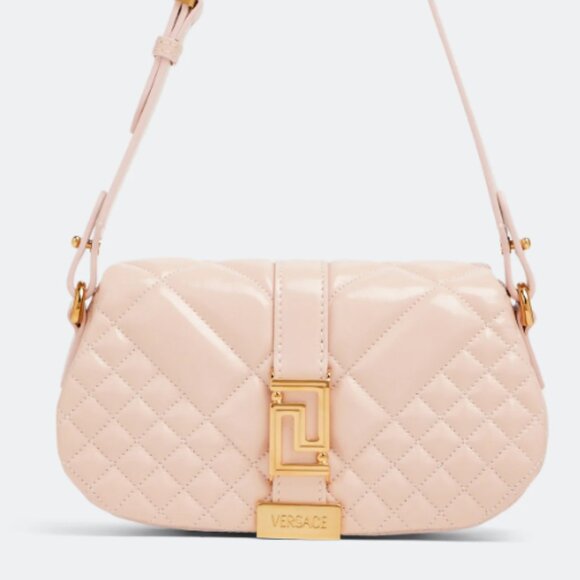 Versace Handbags - Versace Greca Goddess Leather Handbag With Versace Dust Bag NWOT